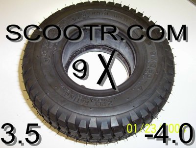 9 x 3.5-4 TIRE by Kenda 154-90