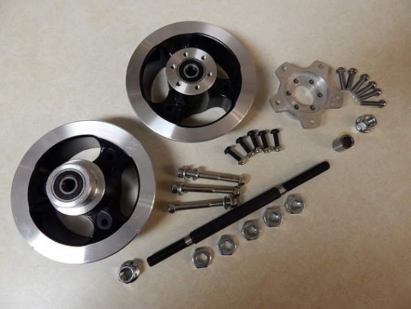 4inch Alloy Rear Wheel ONLY kit.